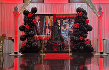 Load image into Gallery viewer, Red Stanchions with carpet