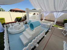 Load image into Gallery viewer, White and Baby Blue Softplay
