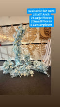 Load image into Gallery viewer, Baby Blue Faux Flower Stands
