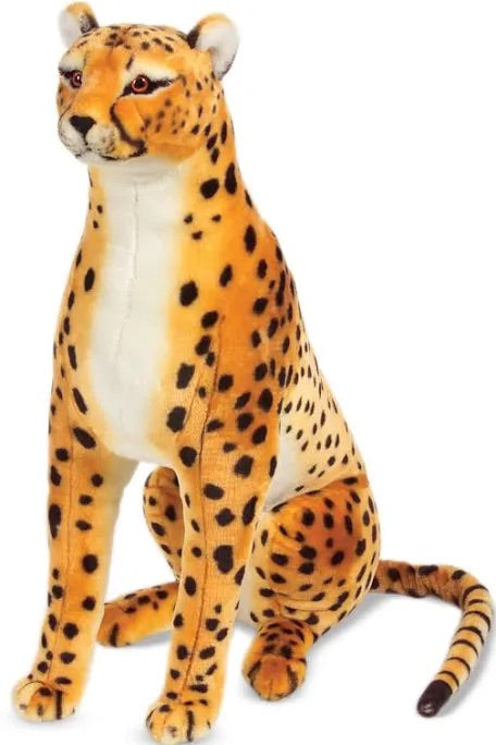Cheetah Lifelike Plush Stuffed Animal