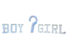 Load image into Gallery viewer, BOY ? GIRL Marquee Letters
