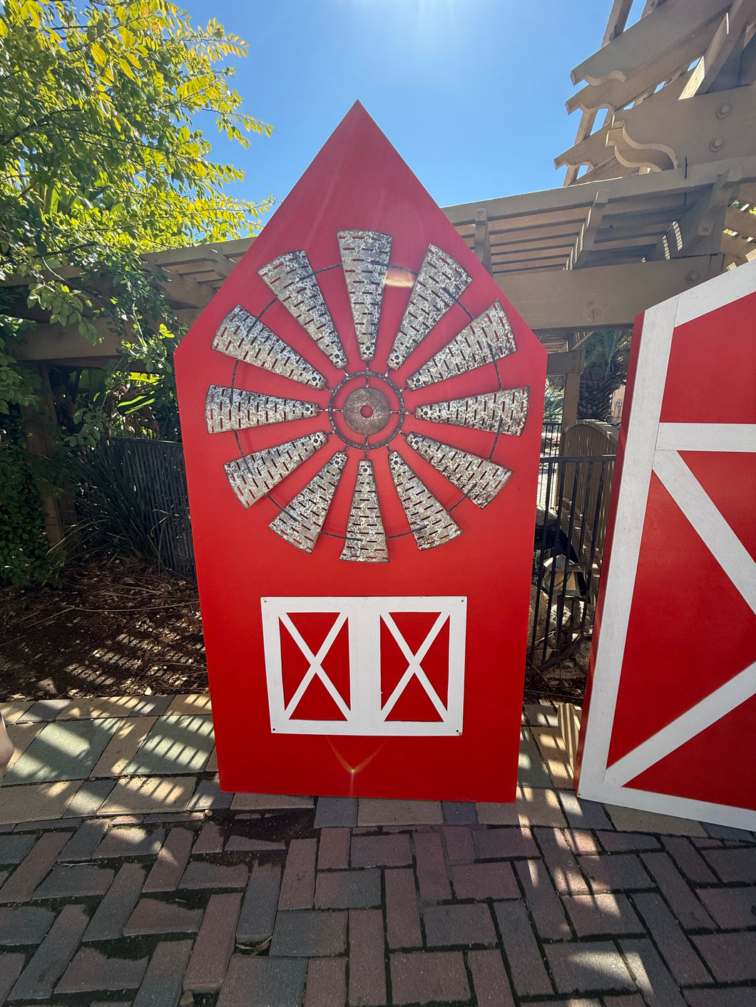 Red Windmill