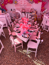 Load image into Gallery viewer, White Serpentine Kids Table
