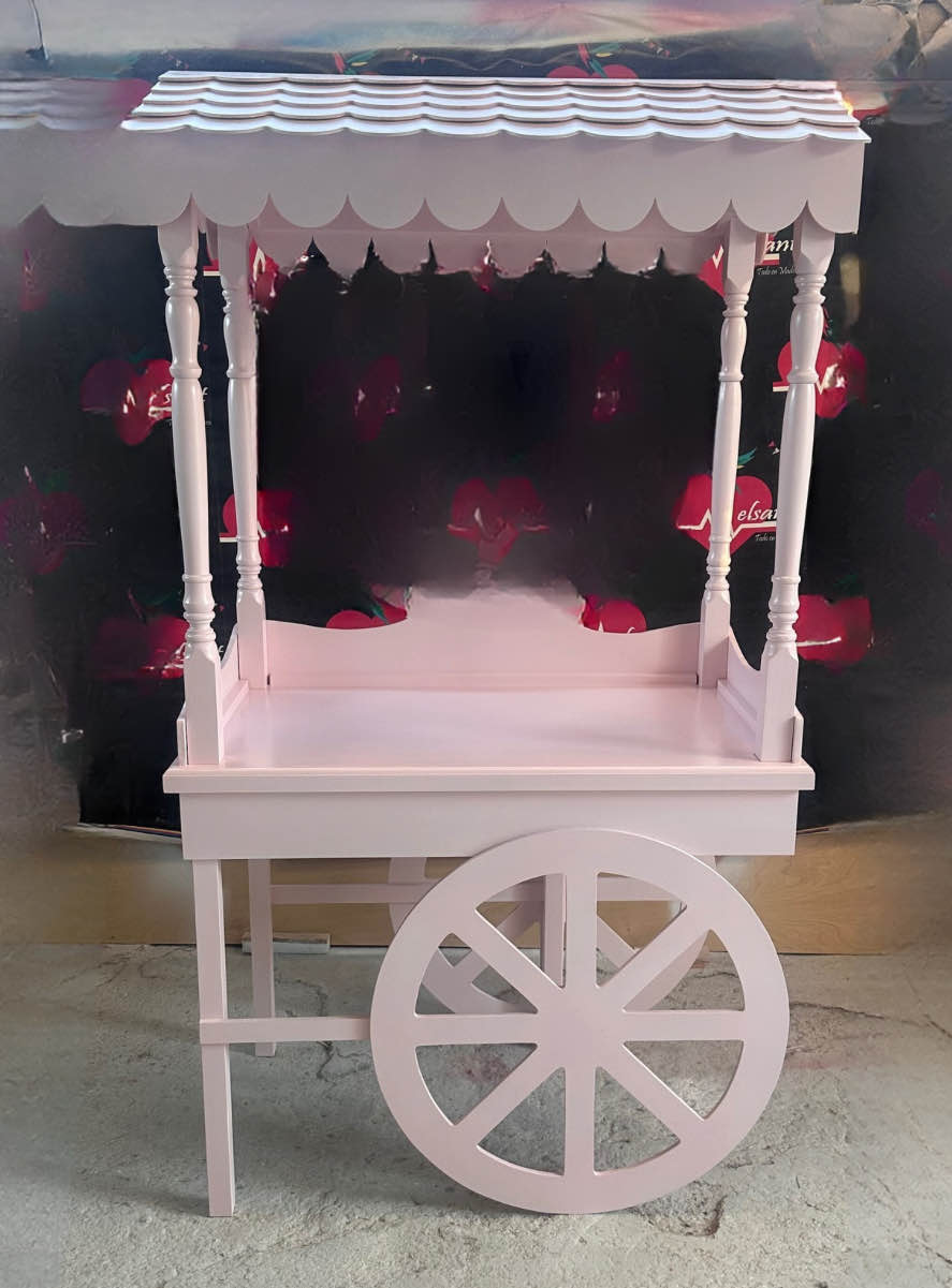Pink Dessert Cart