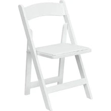 Load image into Gallery viewer, White Resin Chair
