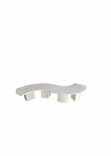 Load image into Gallery viewer, White Serpentine Kids Table
