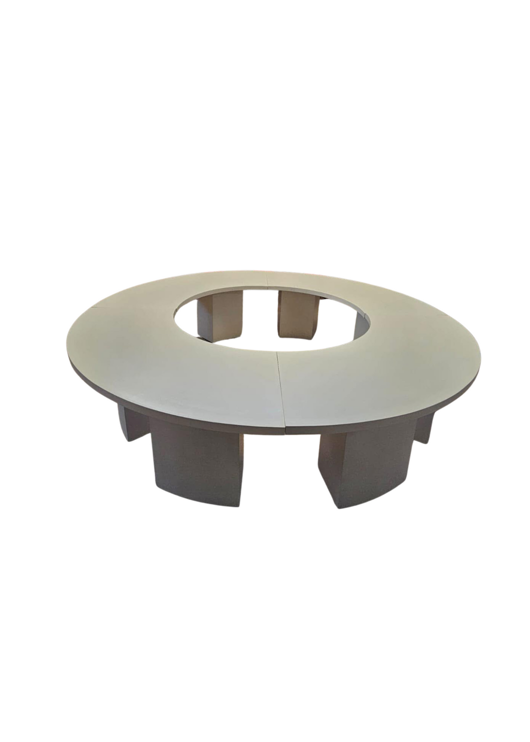 Kids White Serpentine Table